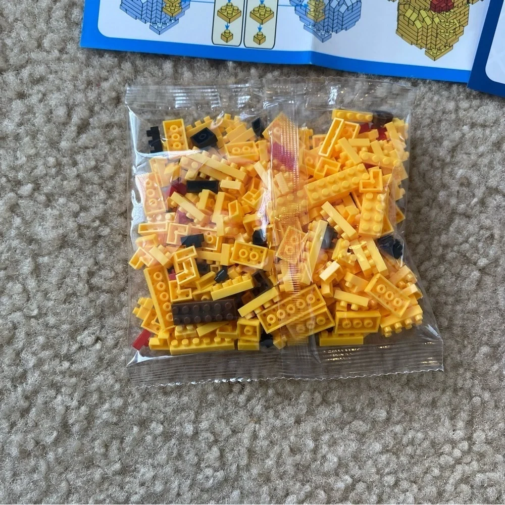 Micro Brick 4 Sets 4D Anime Figurines NWT